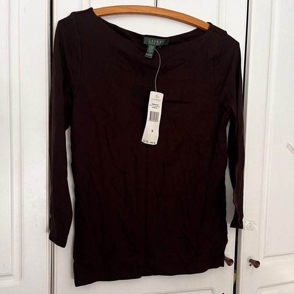 Lauren Ralph Lauren boatneck top - Picture 8 of 8